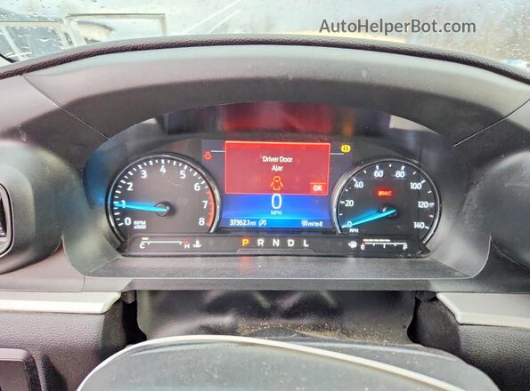 1FMSK8DH7PGC05930 2023 FORD EXPLORER Серебряный Вид щитка приборов