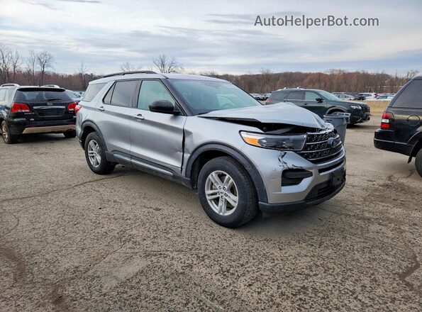 1FMSK8DH7PGC05930 2023 FORD EXPLORER Серебряный Передняя правая четверть