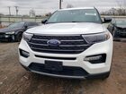 2024 Ford Explorer Xlt White vin: 1FMSK8DH7RGA19727