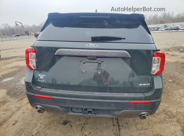 1FMSK8DH7RGA42506 2024 FORD EXPLORER Green Widok z tyłu