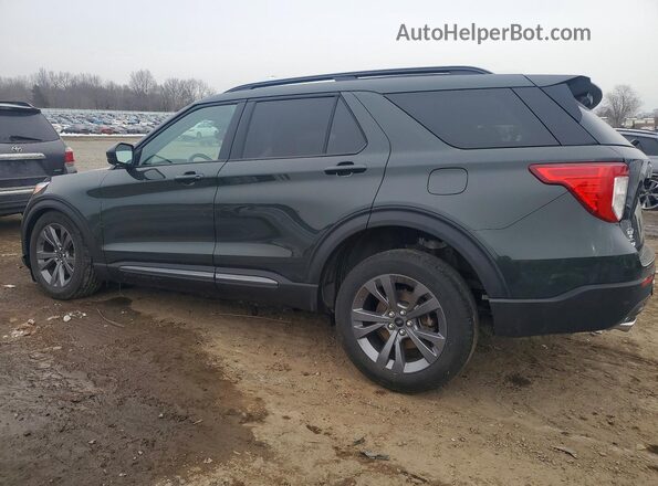 1FMSK8DH7RGA42506 2024 FORD EXPLORER Green Tył lewy