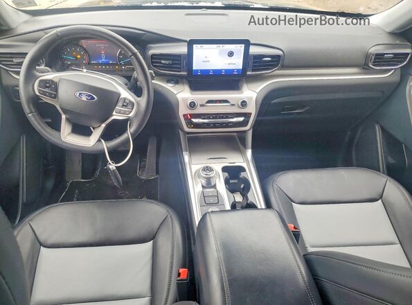 1FMSK8DH7RGA42506 2024 FORD EXPLORER Green Widok deski rozdzielczej