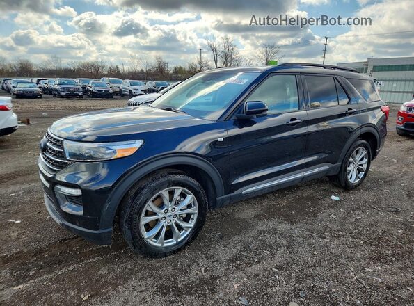 1FMSK8DH7RGA77319 2024 FORD FORD EXPLORER Black Przód lewy