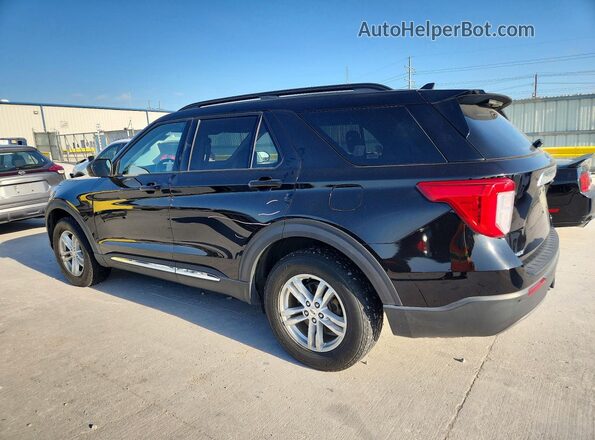 1FMSK8DH8LGC56069 2020 FORD EXPLORER Black უკანა მარცხენა