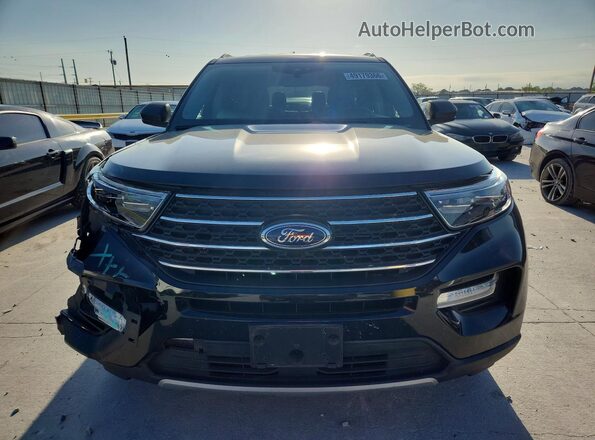 1FMSK8DH8LGC56069 2020 FORD EXPLORER Black წინა ხედი