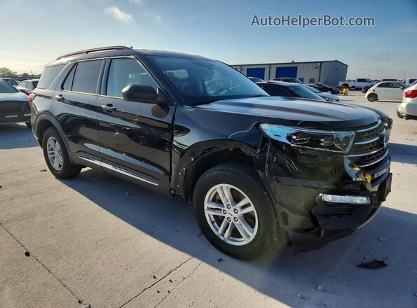 1FMSK8DH8LGC56069 2020 FORD EXPLORER Black წინა მარჯვენა