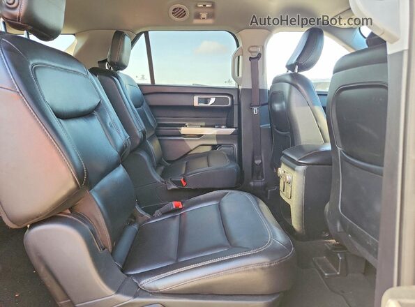 1FMSK8DH8LGC56069 2020 FORD EXPLORER Black უკანა სალონის ხედი