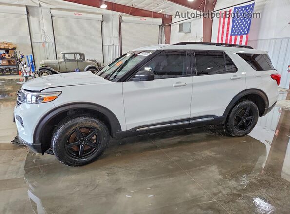 1FMSK8DH8LGC78105 2020 FORD EXPLORER White Front left