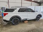 2020 Ford Explorer Xlt White vin: 1FMSK8DH8LGC78105