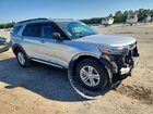 2020 Ford Explorer Xlt Silver vin: 1FMSK8DH8LGC88875