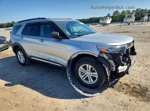 1FMSK8DH8LGC88875 2020 FORD EXPLORER Silver Przód prawy