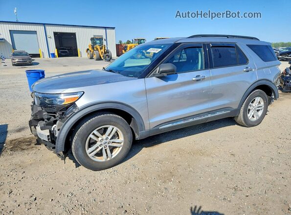 1FMSK8DH8LGC88875 2020 FORD EXPLORER Silver Przód lewy
