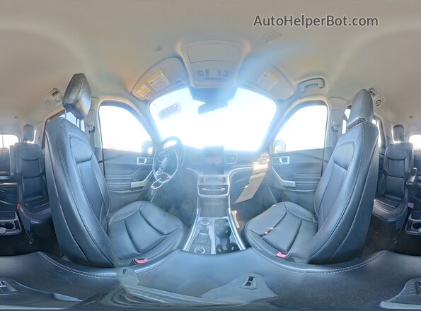 1FMSK8DH8LGC88875 2020 FORD EXPLORER Silver Widok wnętrza 360 stopni