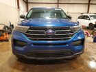 2021 Ford Explorer Xlt Blue vin: 1FMSK8DH8MGA55385