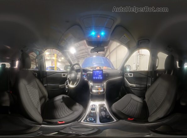 1FMSK8DH8MGA55385 2021 FORD EXPLORER Blue 