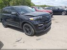 2022 Ford Explorer Xlt Black vin: 1FMSK8DH8NGB78301