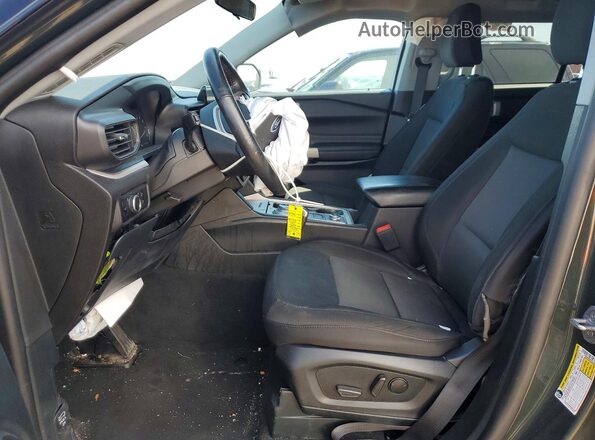 1FMSK8DH8PGB56964 2023 FORD EXPLORER Зеленый Вид салона спереди