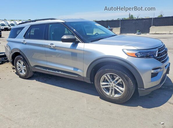 1FMSK8DH8RGA43521 2024 FORD EXPLORER Silver Przód prawy