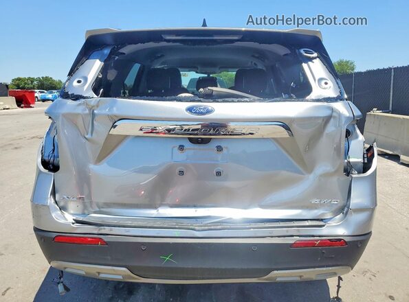 1FMSK8DH8RGA43521 2024 FORD EXPLORER Silver Widok z tyłu