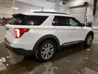 2020 Ford Explorer Xlt White vin: 1FMSK8DH9LGA68855