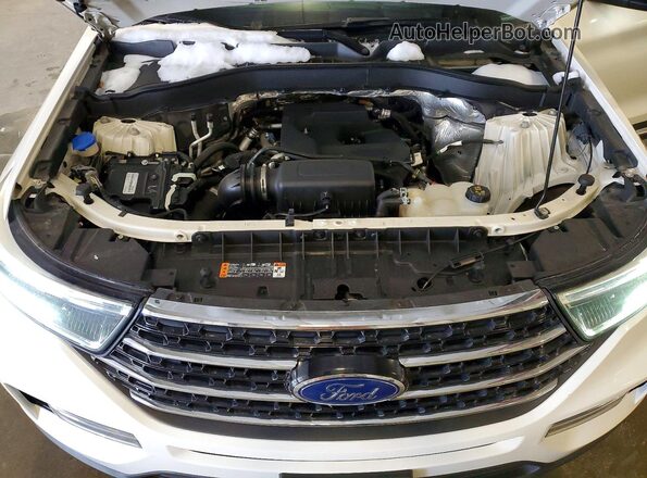 1FMSK8DH9LGA68855 2020 FORD FORD EXPLORER White Вид підкапотного простору