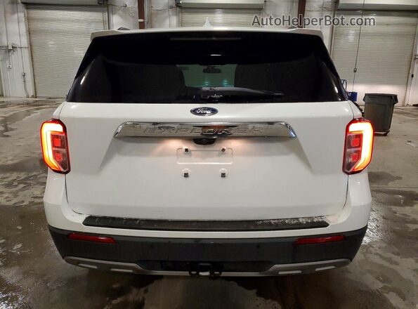 1FMSK8DH9LGA68855 2020 FORD FORD EXPLORER White Вид ззаду