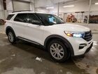 2020 Ford Explorer Xlt White vin: 1FMSK8DH9LGA68855