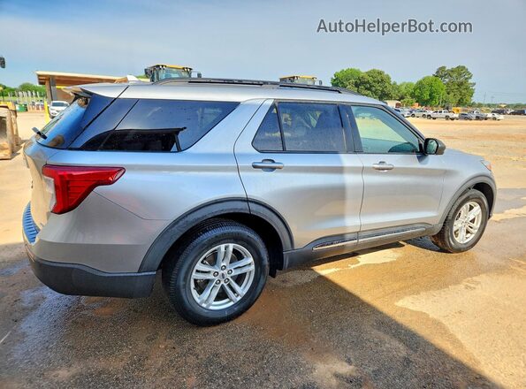 1FMSK8DH9LGC00805 2020 FORD EXPLORER Серебряный Задняя правая четверть