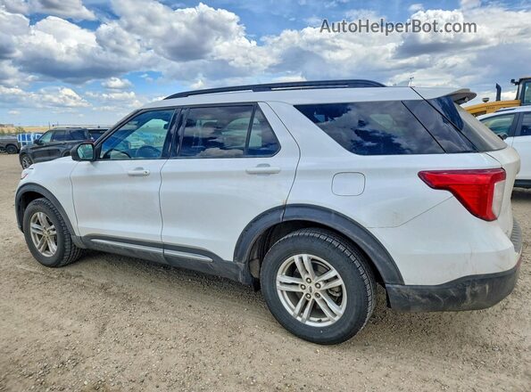1FMSK8DH9LGC10850 2020 FORD EXPLORER Белый Задняя левая четверть