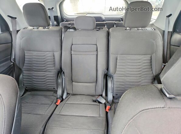1FMSK8DH9LGC10850 2020 FORD EXPLORER Белый Вид задних сидений