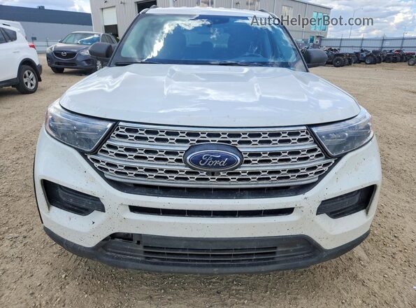 1FMSK8DH9LGC10850 2020 FORD EXPLORER Белый Вид спереди