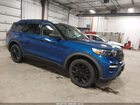 2020 Ford Explorer Xlt Blue vin: 1FMSK8DH9LGC84754