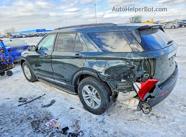 1FMSK8DH9NGC04100 2022 FORD EXPLORER Green Rear left