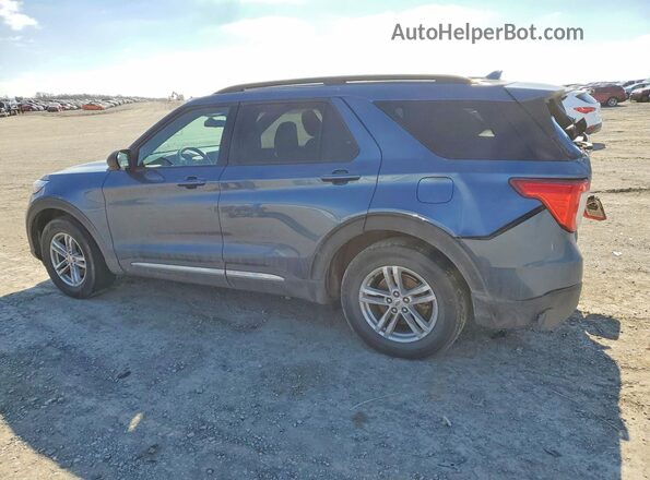 1FMSK8DHXLGA78908 2020 FORD EXPLORER Blue Հետևի ձախ