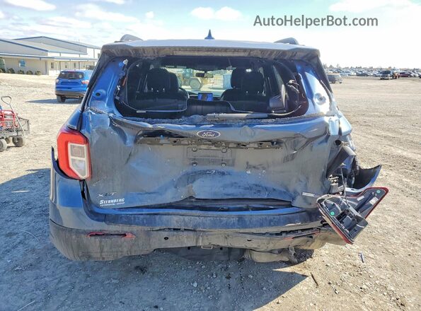 1FMSK8DHXLGA78908 2020 FORD EXPLORER Blue Հետևի տեսք