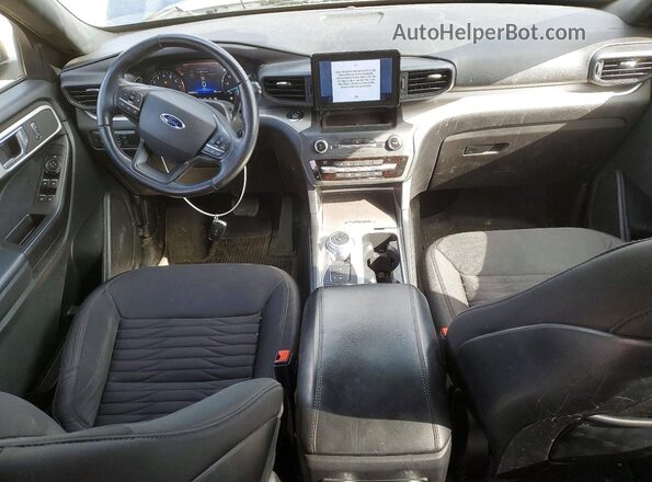 1FMSK8DHXLGA78908 2020 FORD EXPLORER Blue Առջևի վահանակի տեսք