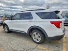 2020 Ford Explorer Xlt White vin: 1FMSK8DHXLGC67090