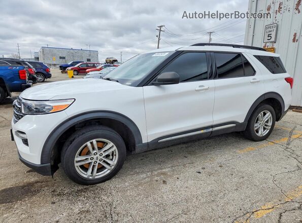 1FMSK8DHXLGC67090 2020 FORD EXPLORER White Передня ліва чверть