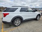2020 Ford Explorer Xlt White vin: 1FMSK8DHXLGC67090