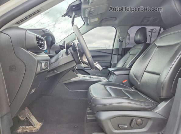 1FMSK8DHXLGC67090 2020 FORD EXPLORER White Вид салону спереду