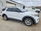 2020 Ford Explorer Xlt White vin: 1FMSK8DHXLGC67090