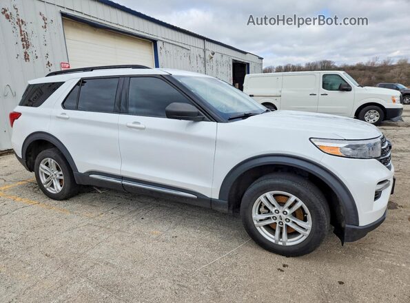 1FMSK8DHXLGC67090 2020 FORD EXPLORER White Передня права чверть
