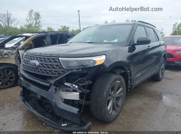 1FMSK8DHXMGA03448 2021 FORD FORD EXPLORER Черный Передняя левая четверть