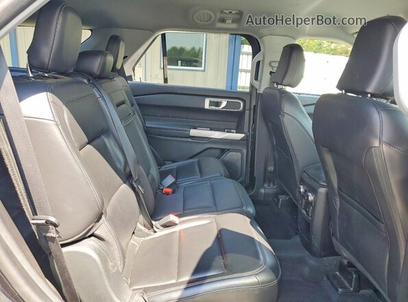 1FMSK8DHXMGA76528 2021 FORD EXPLORER Black Вид задньої частини салону