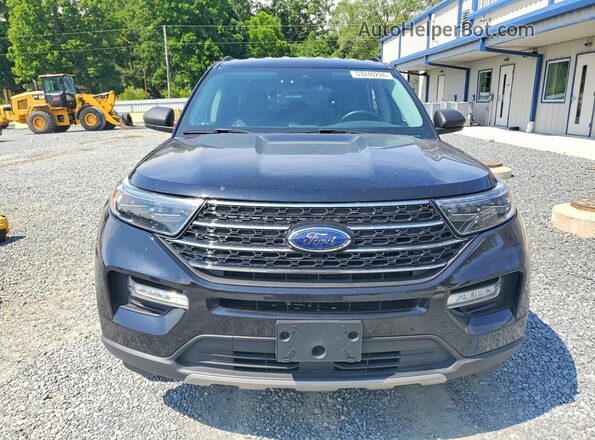 1FMSK8DHXMGA76528 2021 FORD EXPLORER Black Вид спереду