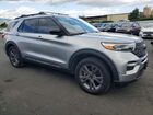 2022 Ford Explorer Xlt Silver vin: 1FMSK8DHXNGA21014