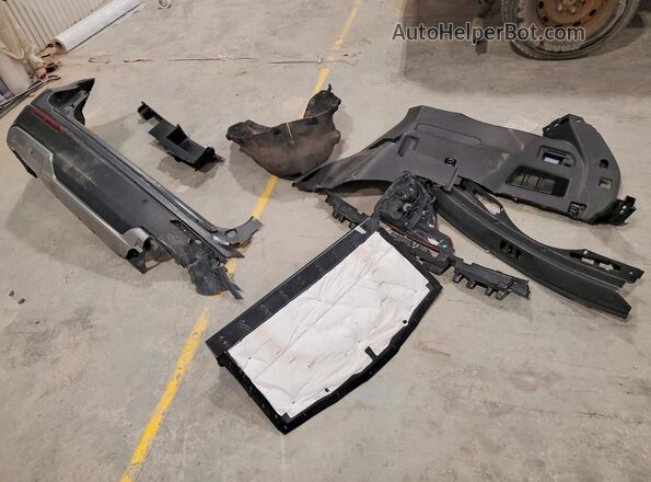 1FMSK8DHXNGB73536 2022 FORD EXPLORER Серый Вид наклейки с VIN-кодом