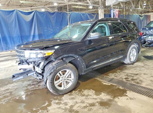 1FMSK8DHXPGC07526 2023 FORD EXPLORER Черный Передняя левая четверть