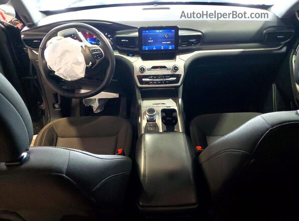 1FMSK8DHXPGC07526 2023 FORD EXPLORER Черный Вид панели приборов