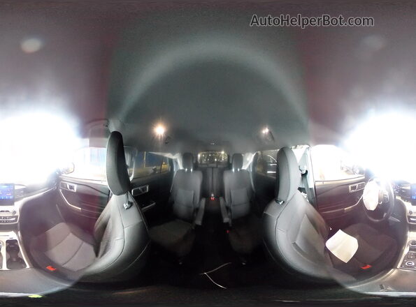 1FMSK8DHXPGC07526 2023 FORD EXPLORER Черный Панорамный вид салона 360°
